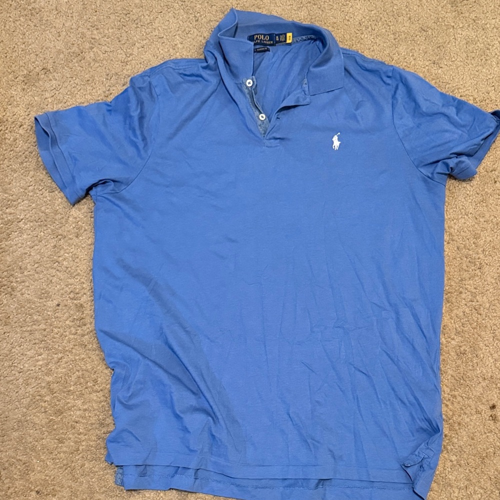 Polo by Ralph Lauren Classic Blue Polo Shirt